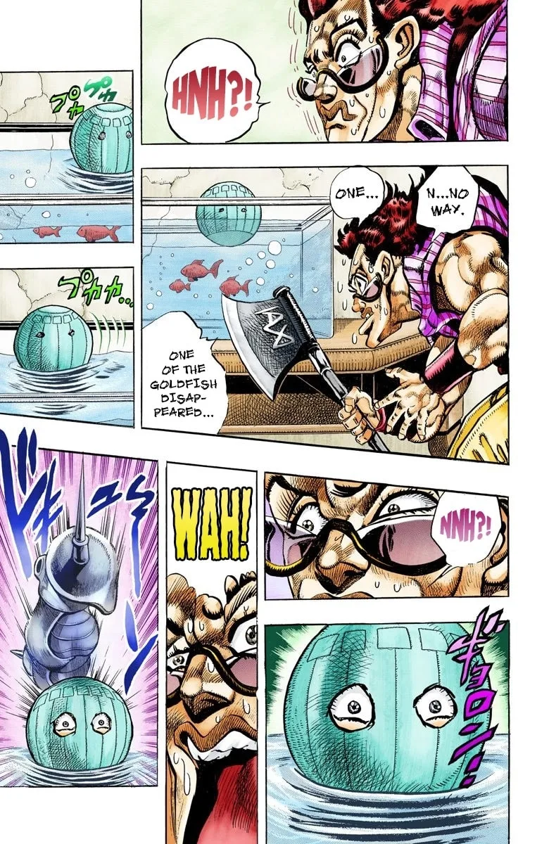 JoJo no Kimyou na Bouken Part 3: Stardust Crusaders Colored Manga β Chapter 95 β Page 17