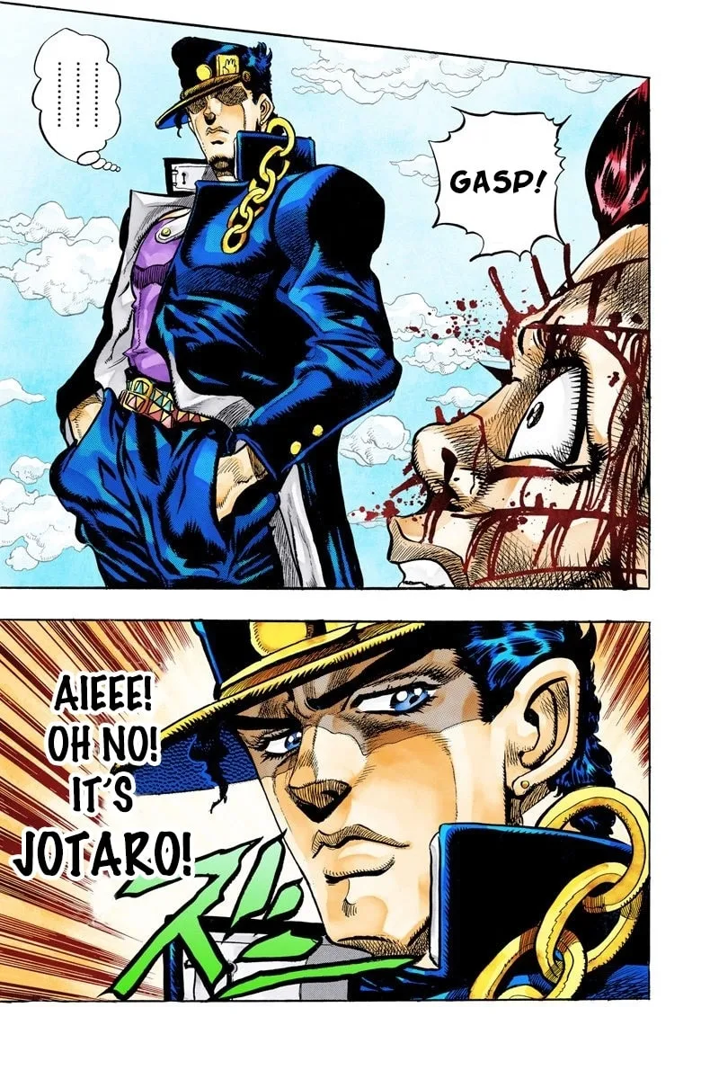 JoJo no Kimyou na Bouken Part 3: Stardust Crusaders Colored Manga β Chapter 95 β Page 21