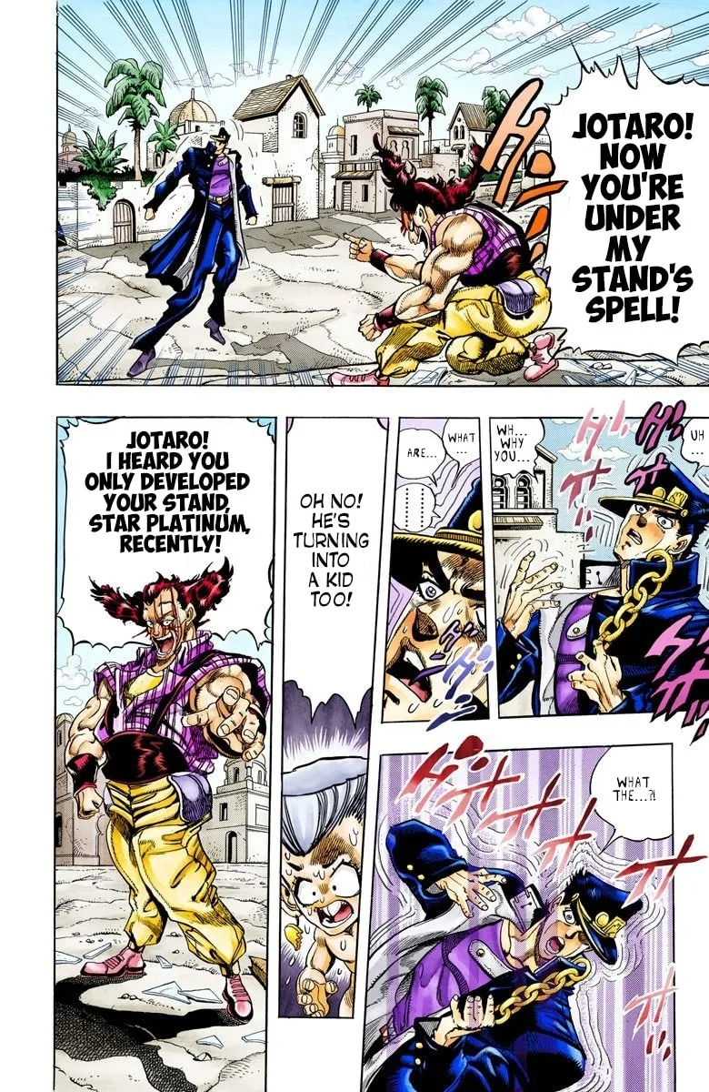 JoJo no Kimyou na Bouken Part 3: Stardust Crusaders Colored Manga — Chapter 96 — Page 6