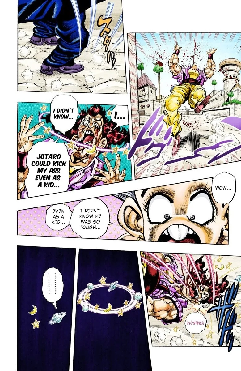 JoJo no Kimyou na Bouken Part 3: Stardust Crusaders Colored Manga — Chapter 96 — Page 10