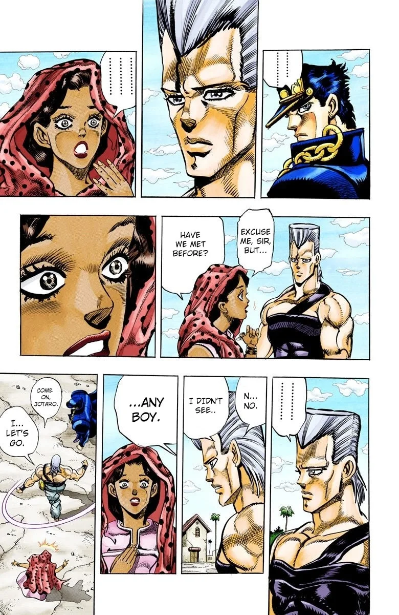 JoJo no Kimyou na Bouken Part 3: Stardust Crusaders Colored Manga — Chapter 96 — Page 17