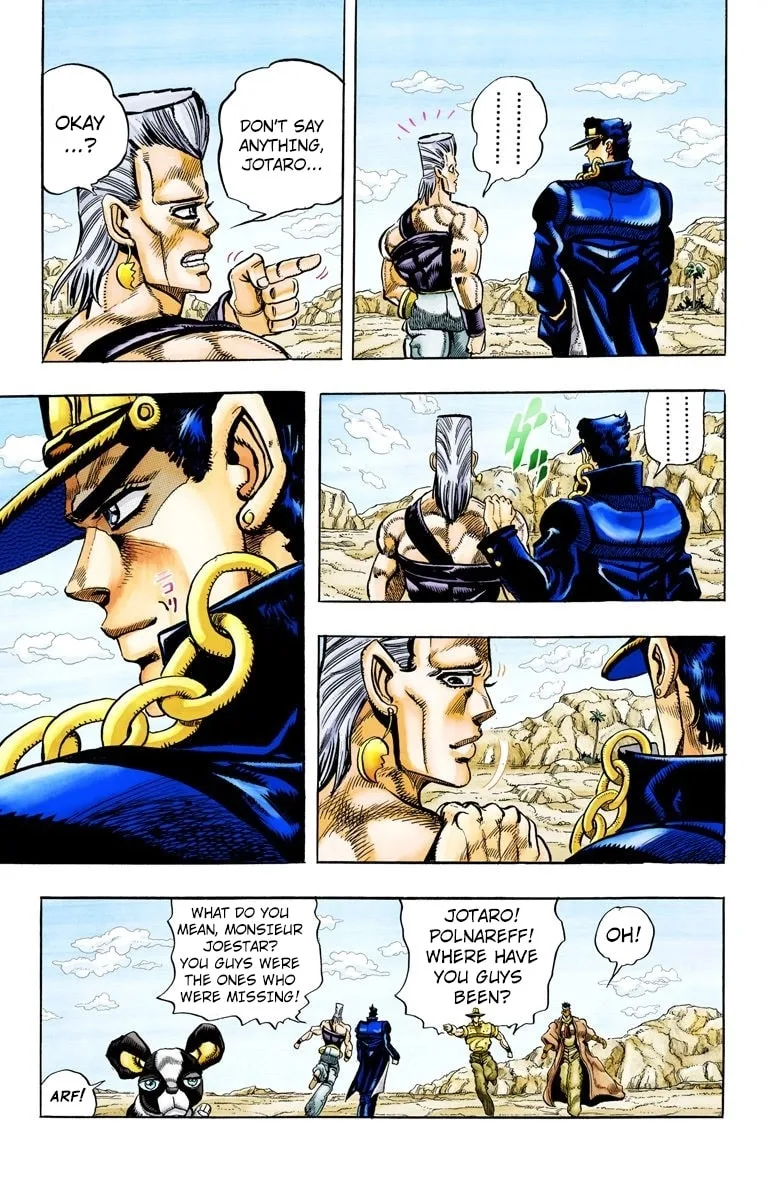 JoJo no Kimyou na Bouken Part 3: Stardust Crusaders Colored Manga — Chapter 96 — Page 19