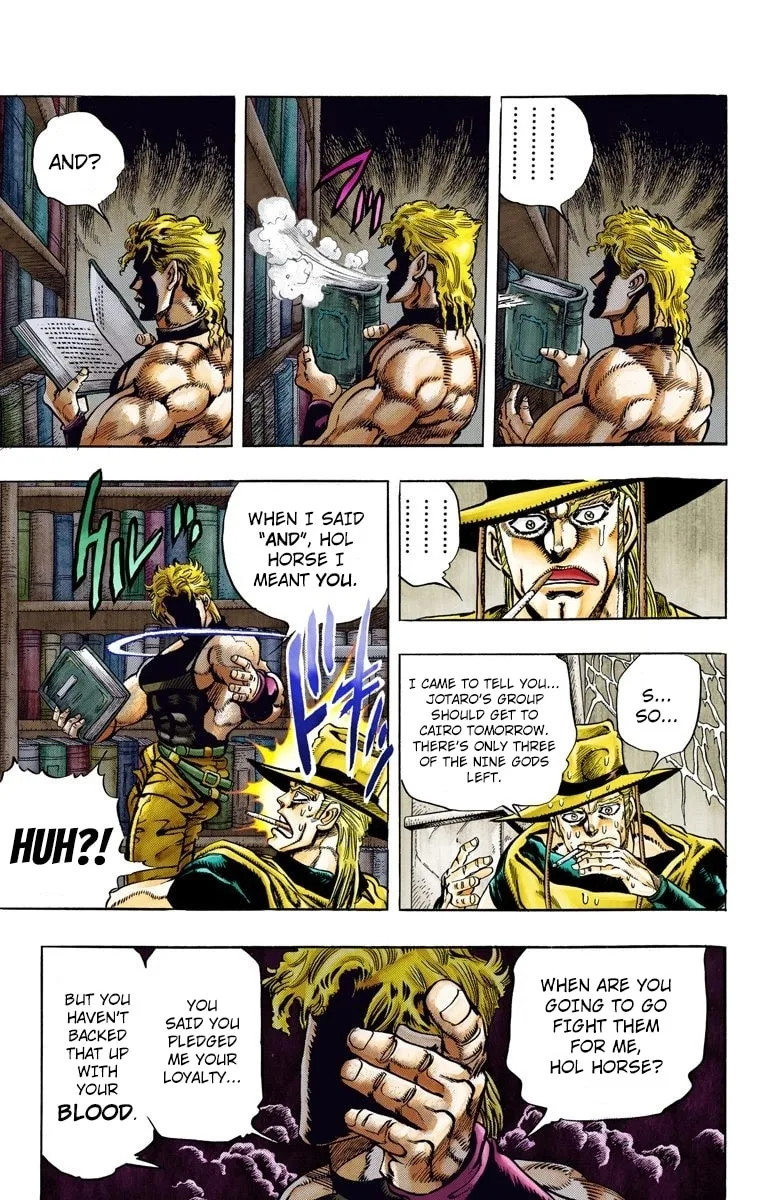 JoJo no Kimyou na Bouken Part 3: Stardust Crusaders Colored Manga — Chapter 97 — Page 7