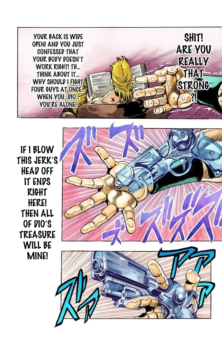 JoJo no Kimyou na Bouken Part 3: Stardust Crusaders Colored Manga — Chapter 97 — Page 12