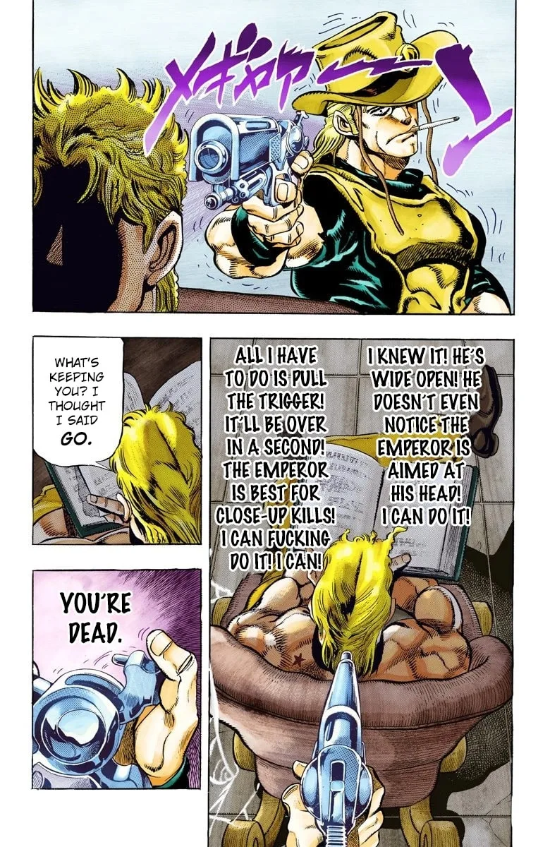 JoJo no Kimyou na Bouken Part 3: Stardust Crusaders Colored Manga — Chapter 97 — Page 13