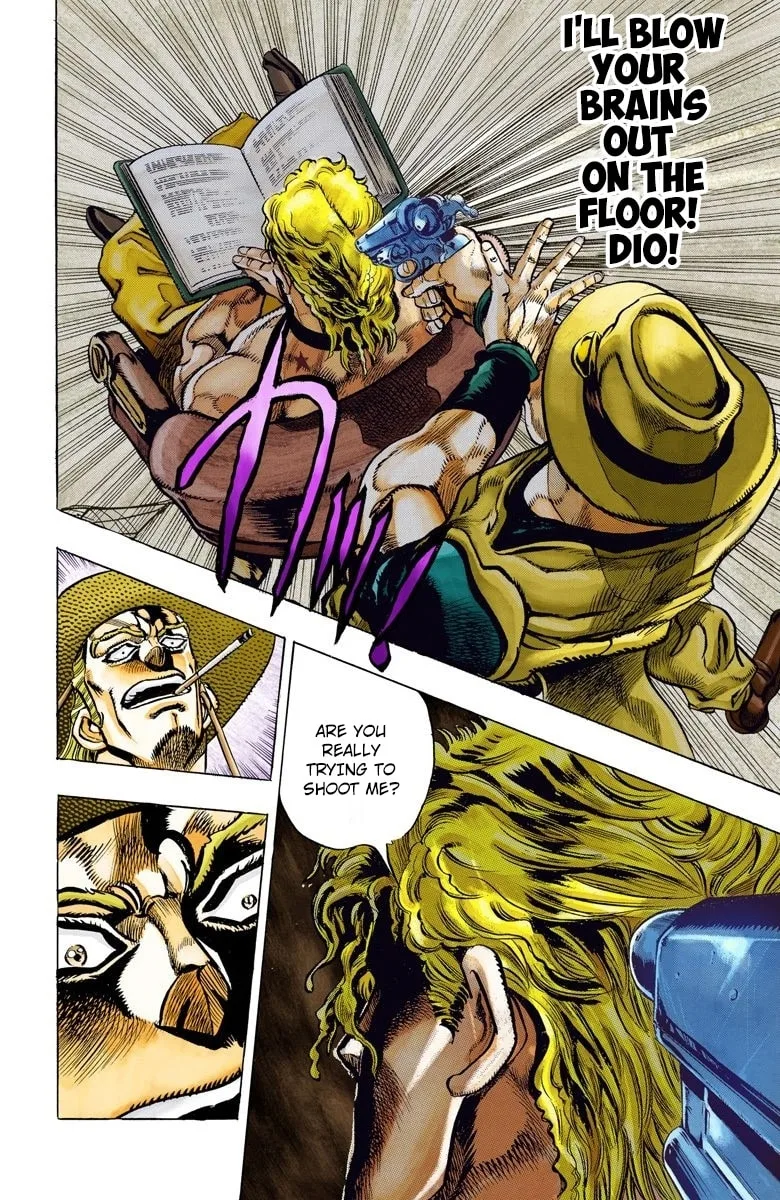 JoJo no Kimyou na Bouken Part 3: Stardust Crusaders Colored Manga — Chapter 97 — Page 14