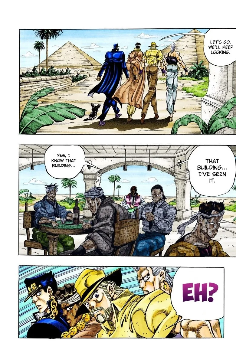 JoJo no Kimyou na Bouken Part 3: Stardust Crusaders Colored Manga — Chapter 98 — Page 7