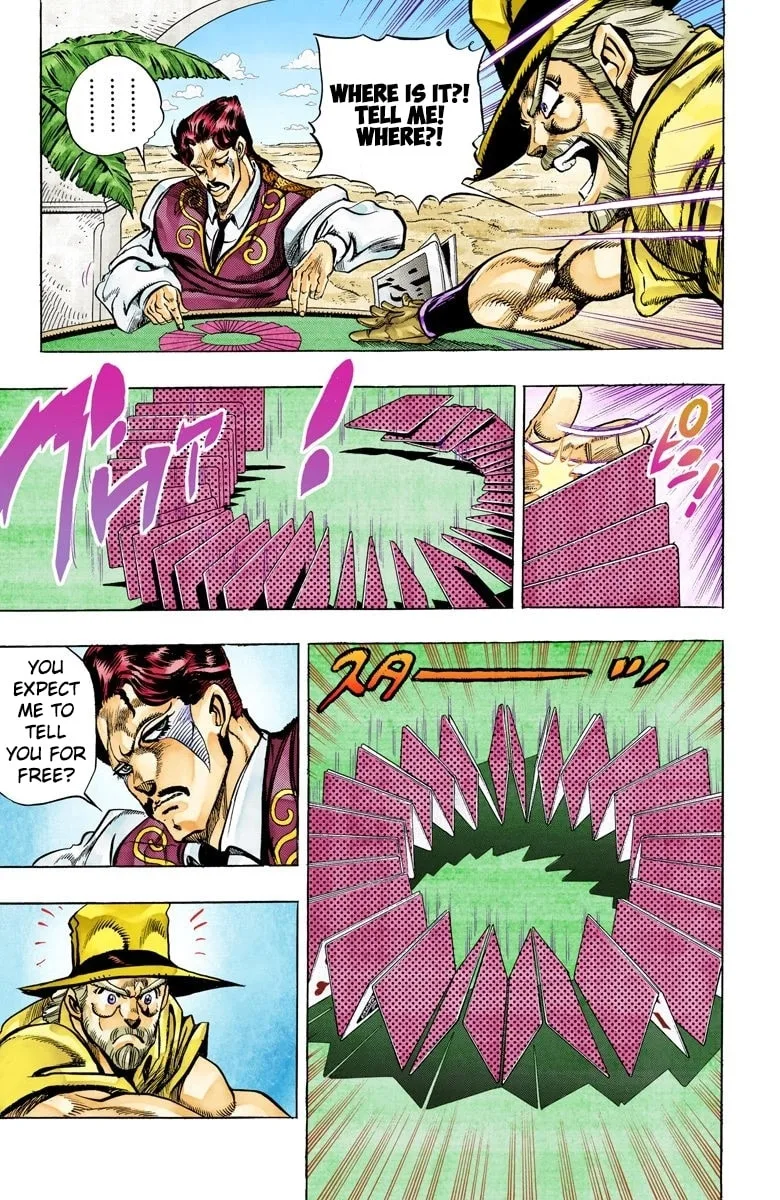 JoJo no Kimyou na Bouken Part 3: Stardust Crusaders Colored Manga — Chapter 98 — Page 10