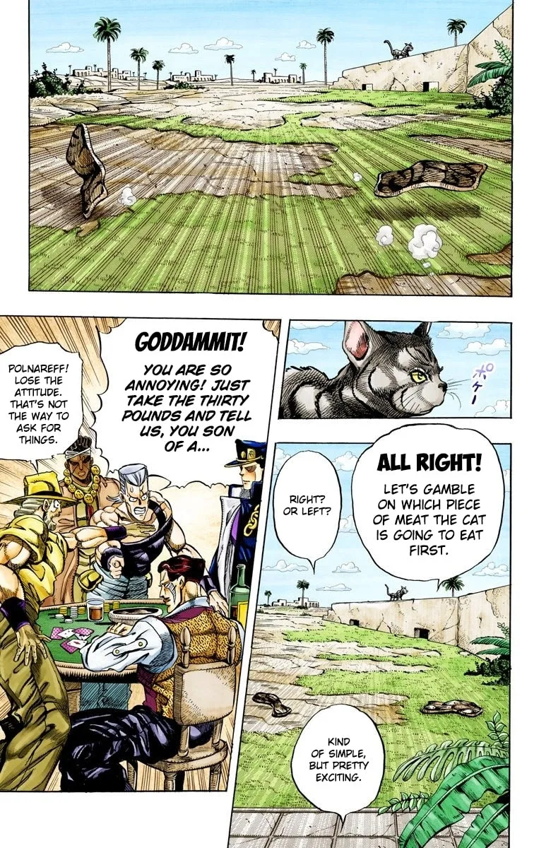 JoJo no Kimyou na Bouken Part 3: Stardust Crusaders Colored Manga — Chapter 98 — Page 14