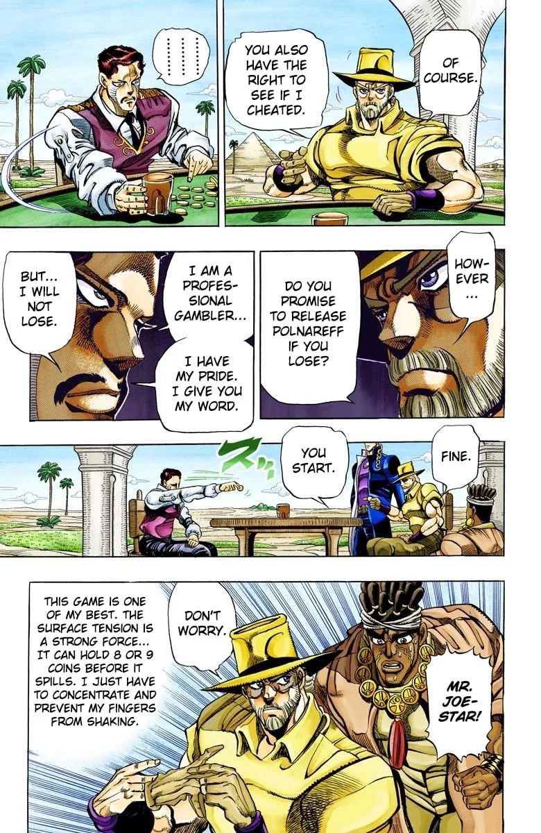 JoJo no Kimyou na Bouken Part 3: Stardust Crusaders Colored Manga β Chapter 99 β Page 11