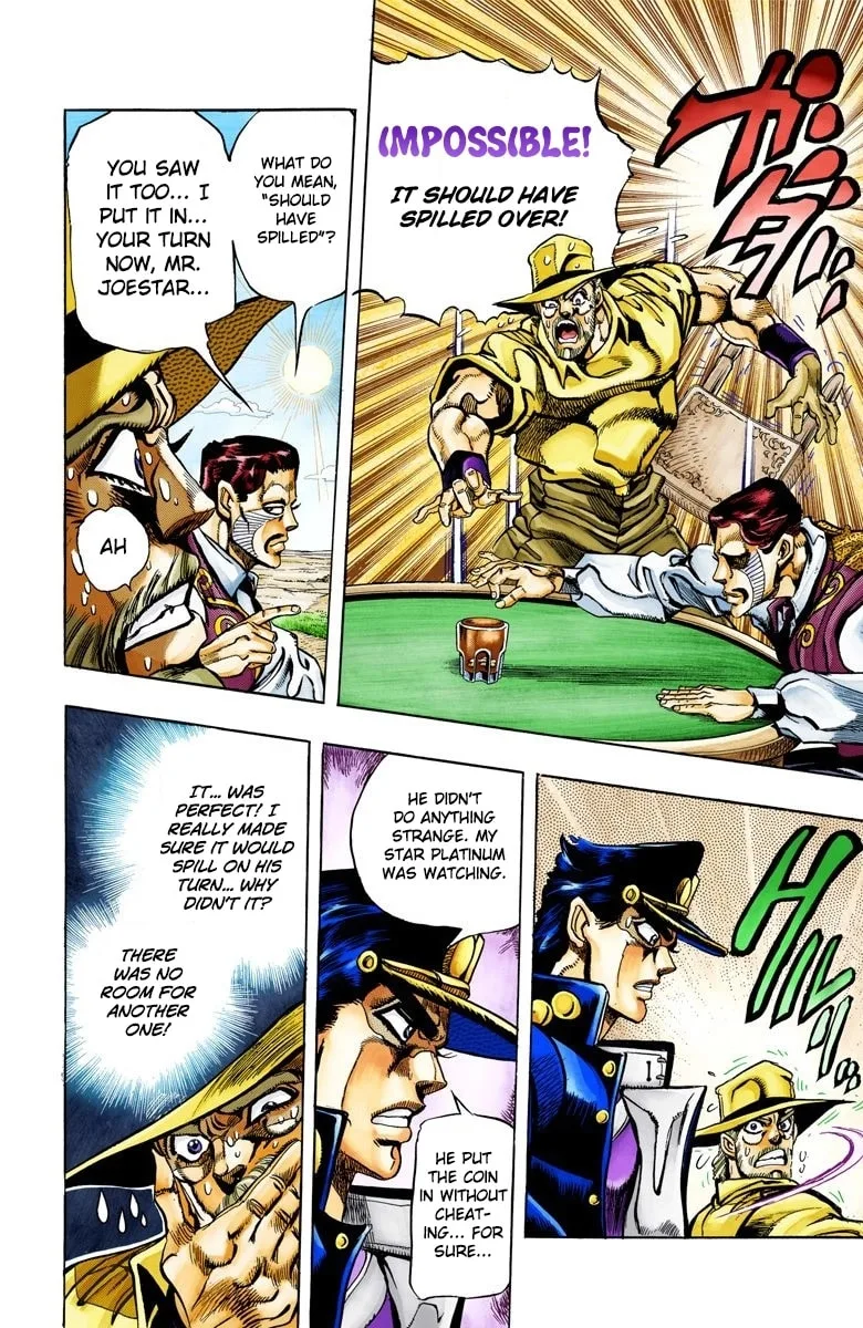 JoJo no Kimyou na Bouken Part 3: Stardust Crusaders Colored Manga — Chapter 100 — Page 6