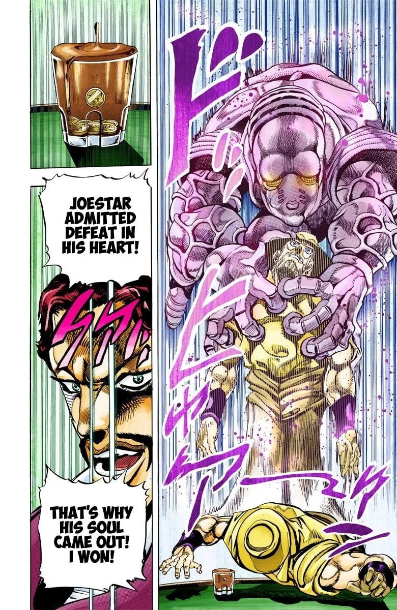 JoJo no Kimyou na Bouken Part 3: Stardust Crusaders Colored Manga — Chapter 100 — Page 8