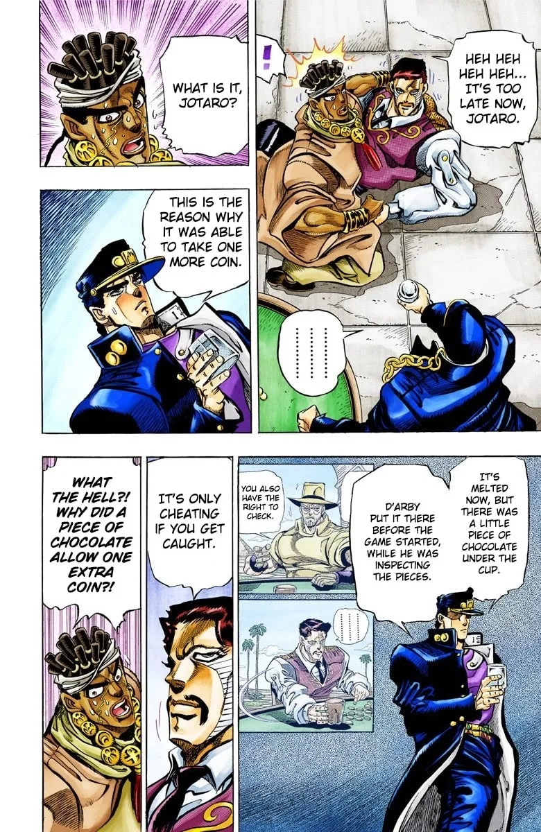 JoJo no Kimyou na Bouken Part 3: Stardust Crusaders Colored Manga — Chapter 100 — Page 14