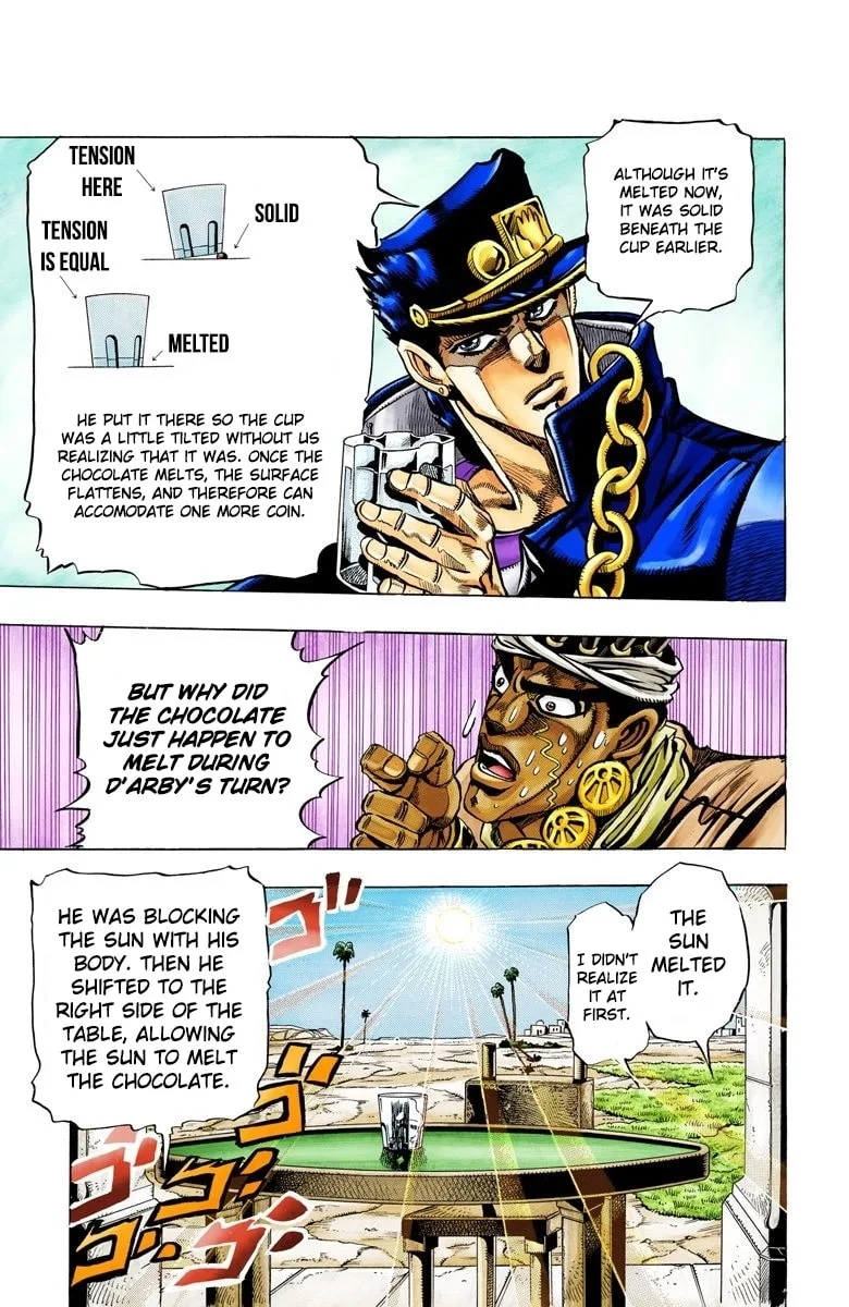 JoJo no Kimyou na Bouken Part 3: Stardust Crusaders Colored Manga — Chapter 100 — Page 15