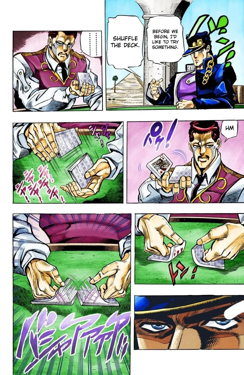 JoJo no Kimyou na Bouken Part 3: Stardust Crusaders Colored Manga — Chapter 100 — Page 18