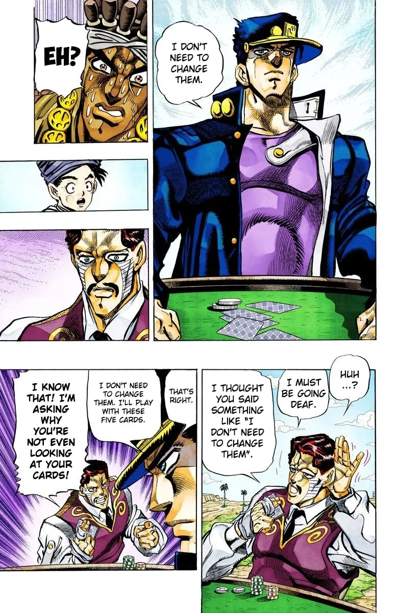 JoJo no Kimyou na Bouken Part 3: Stardust Crusaders Colored Manga β Chapter 102 β Page 9