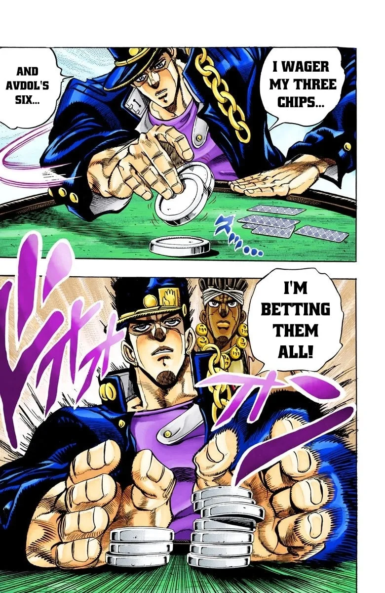 JoJo no Kimyou na Bouken Part 3: Stardust Crusaders Colored Manga β Chapter 102 β Page 11