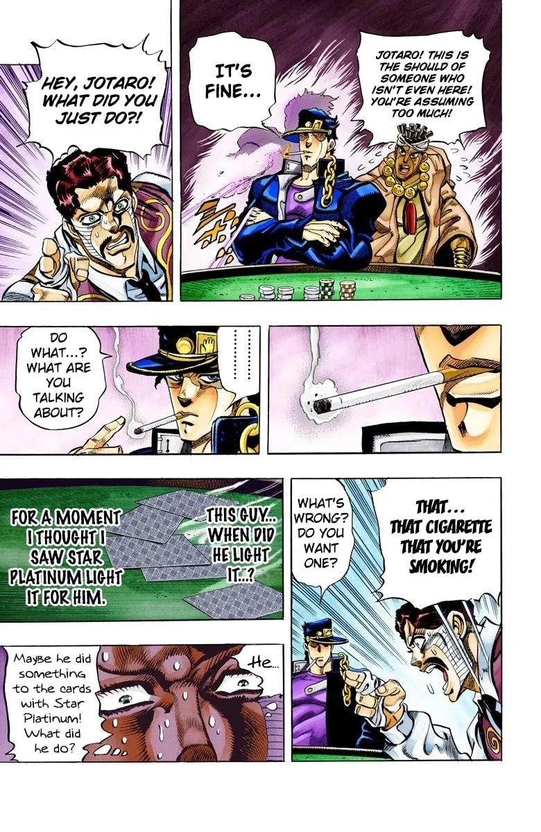 JoJo no Kimyou na Bouken Part 3: Stardust Crusaders Colored Manga β Chapter 102 β Page 19