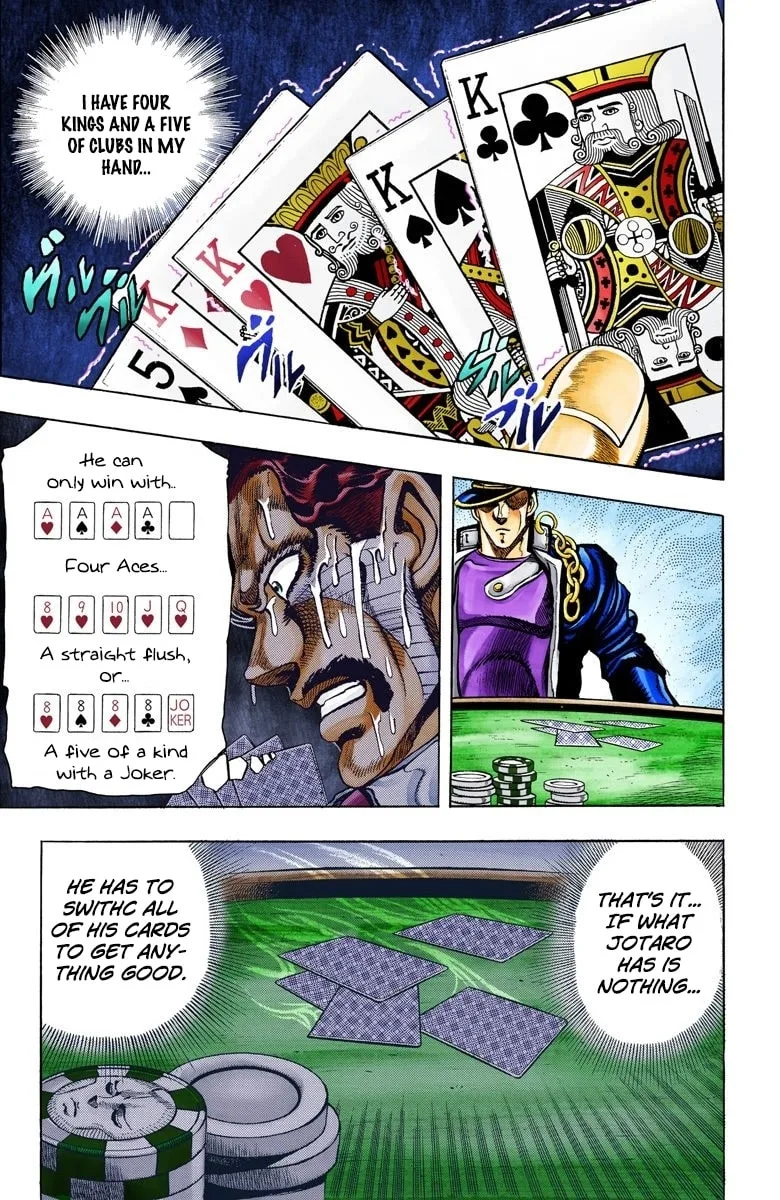 JoJo no Kimyou na Bouken Part 3: Stardust Crusaders Colored Manga — Chapter 103 — Page 3