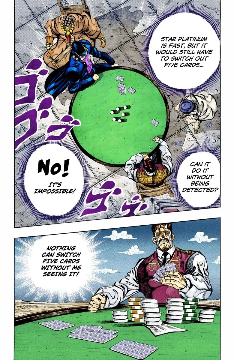 JoJo no Kimyou na Bouken Part 3: Stardust Crusaders Colored Manga — Chapter 103 — Page 4