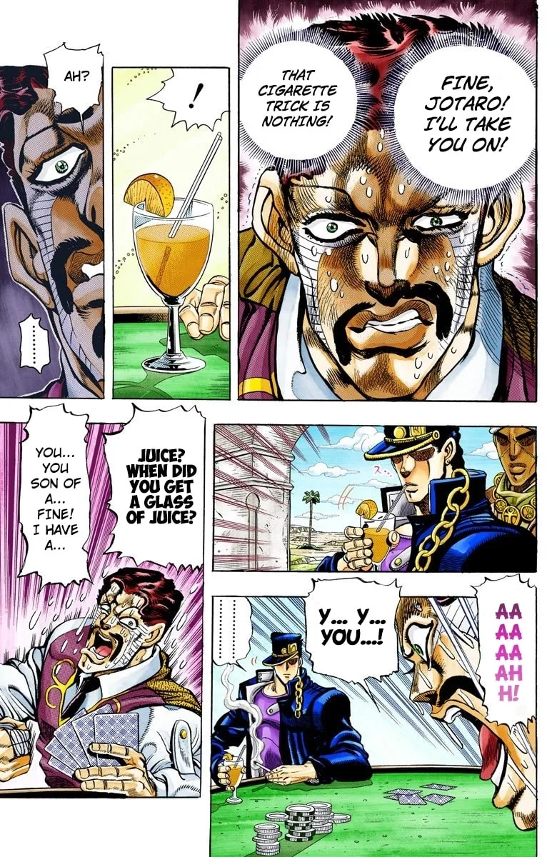 JoJo no Kimyou na Bouken Part 3: Stardust Crusaders Colored Manga — Chapter 103 — Page 5
