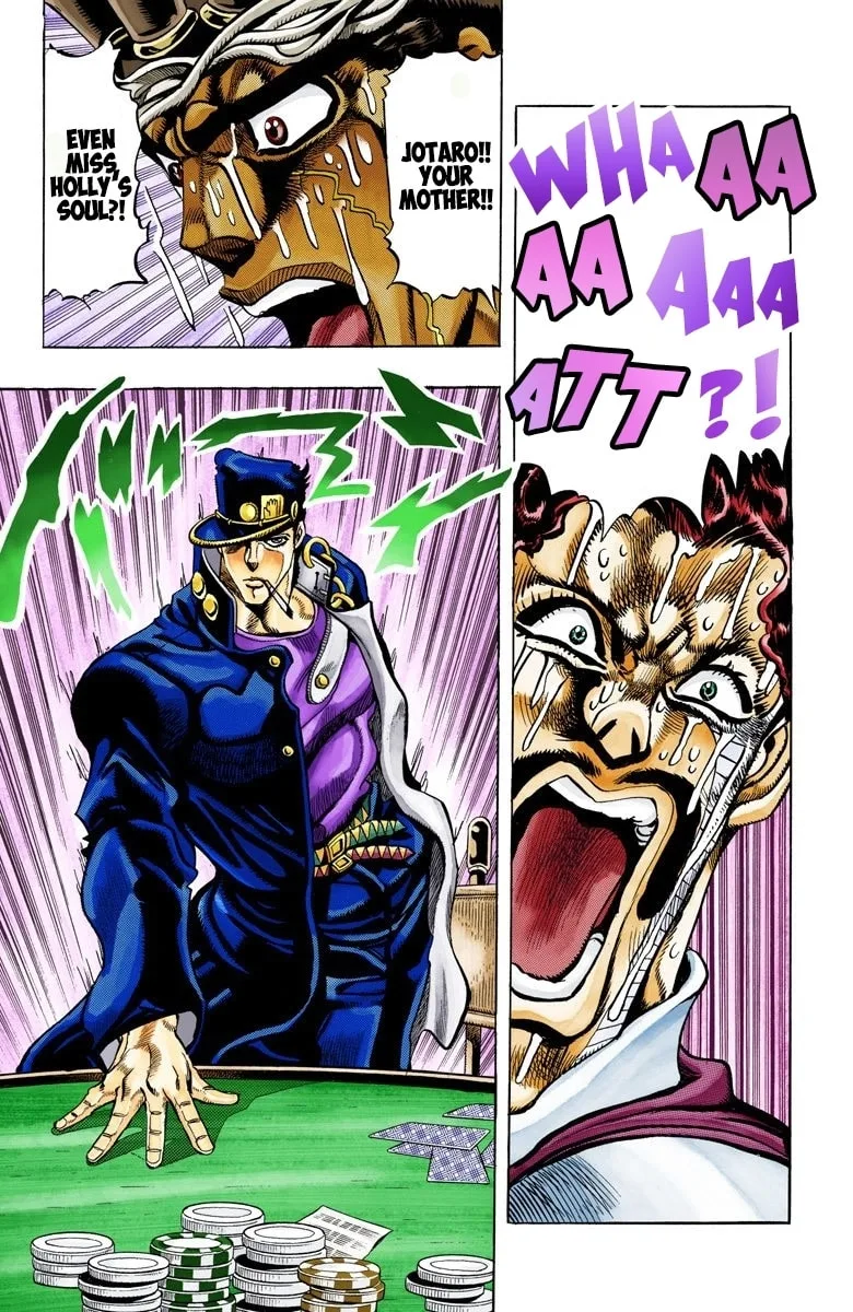 JoJo no Kimyou na Bouken Part 3: Stardust Crusaders Colored Manga — Chapter 103 — Page 7