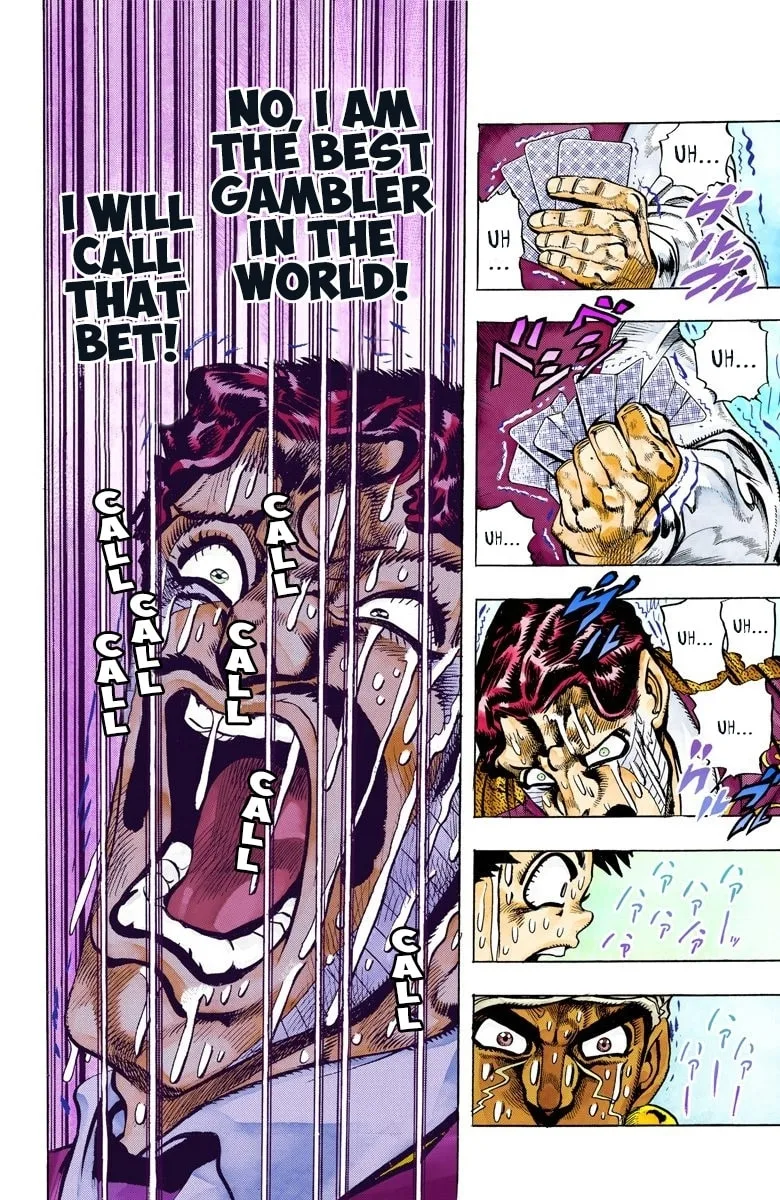 JoJo no Kimyou na Bouken Part 3: Stardust Crusaders Colored Manga — Chapter 103 — Page 12
