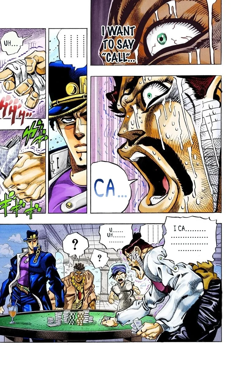 JoJo no Kimyou na Bouken Part 3: Stardust Crusaders Colored Manga — Chapter 103 — Page 13