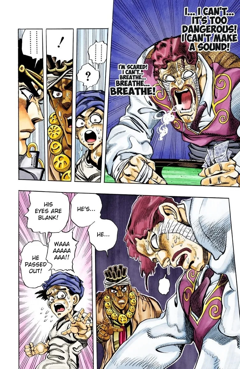 JoJo no Kimyou na Bouken Part 3: Stardust Crusaders Colored Manga — Chapter 103 — Page 14