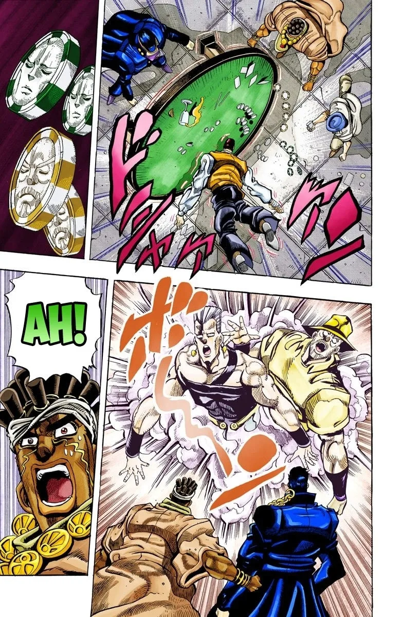 JoJo no Kimyou na Bouken Part 3: Stardust Crusaders Colored Manga — Chapter 103 — Page 15
