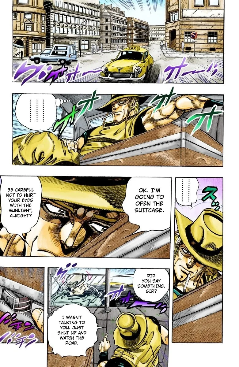 JoJo no Kimyou na Bouken Part 3: Stardust Crusaders Colored Manga — Chapter 104 — Page 5