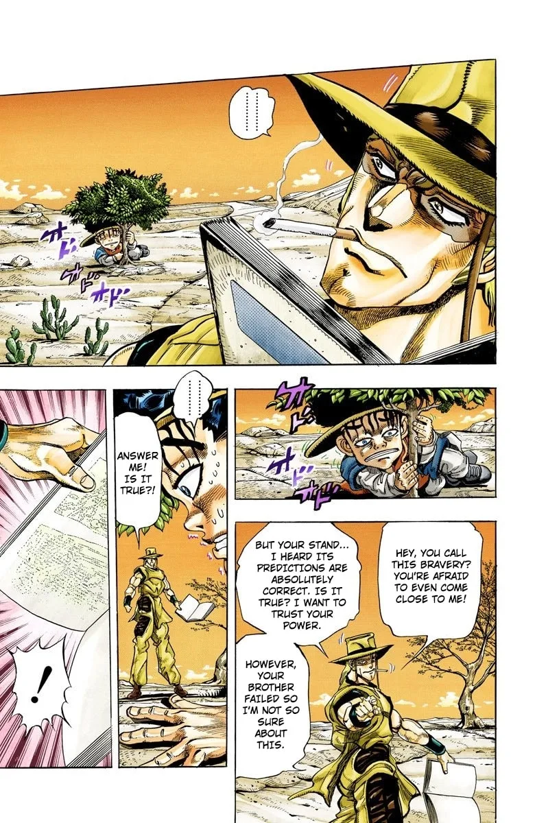 JoJo no Kimyou na Bouken Part 3: Stardust Crusaders Colored Manga — Chapter 104 — Page 11