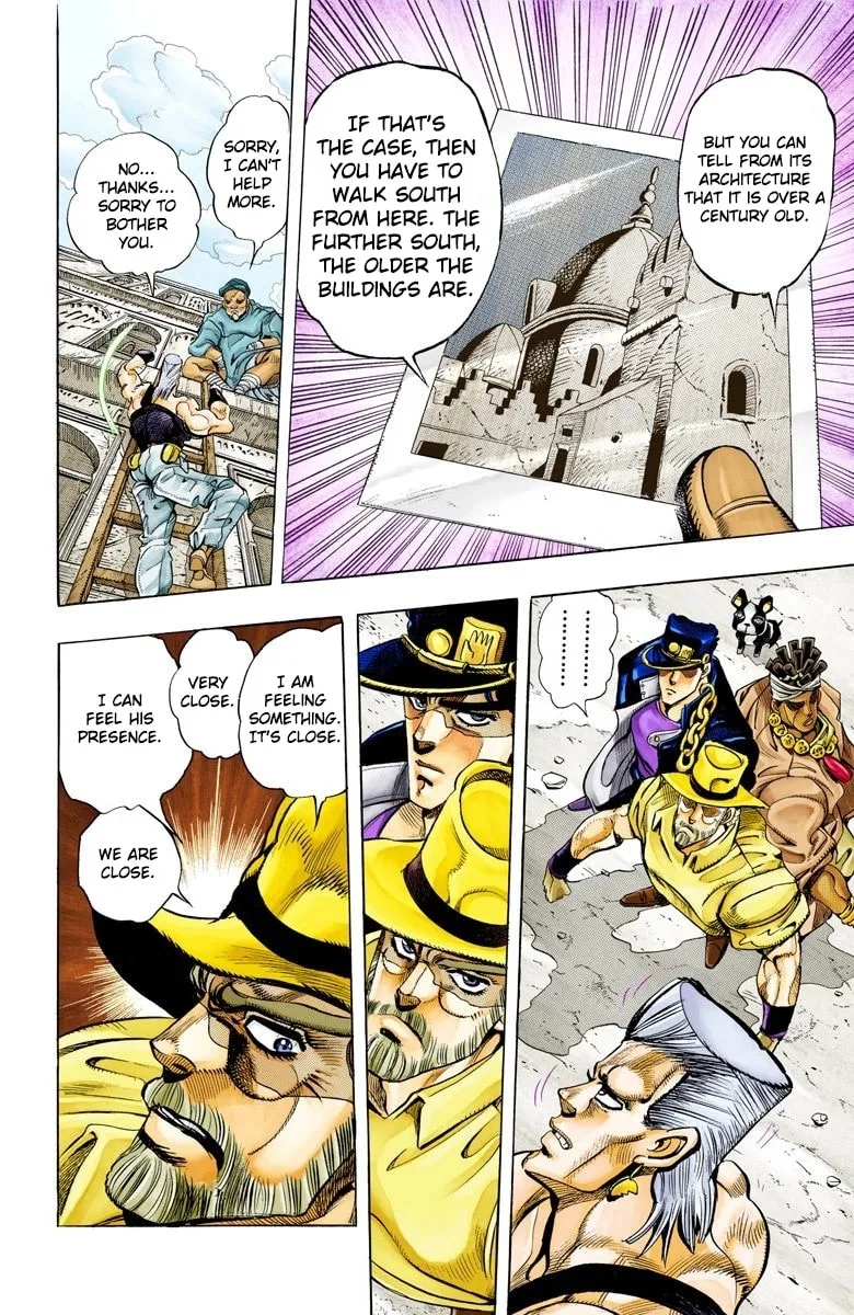 JoJo no Kimyou na Bouken Part 3: Stardust Crusaders Colored Manga β Chapter 105 β Page 2