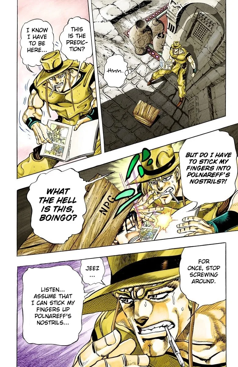 JoJo no Kimyou na Bouken Part 3: Stardust Crusaders Colored Manga β Chapter 105 β Page 9