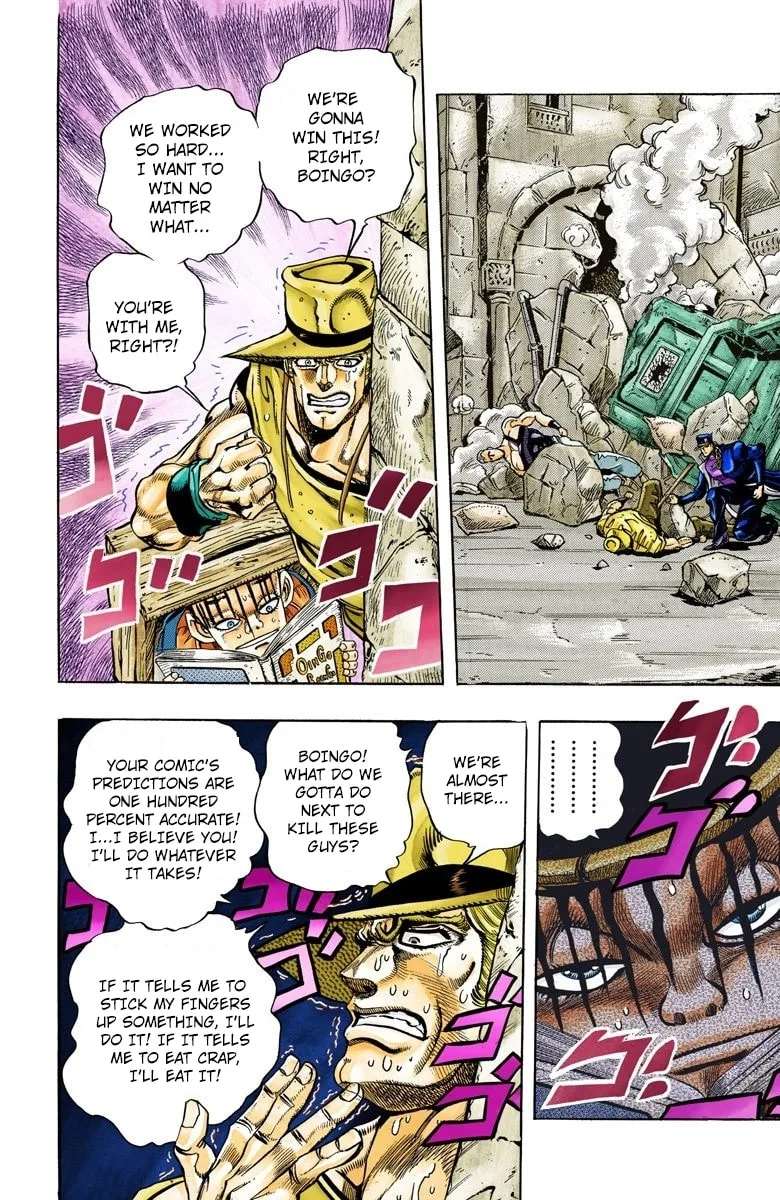 JoJo no Kimyou na Bouken Part 3: Stardust Crusaders Colored Manga — Chapter 107 — Page 6