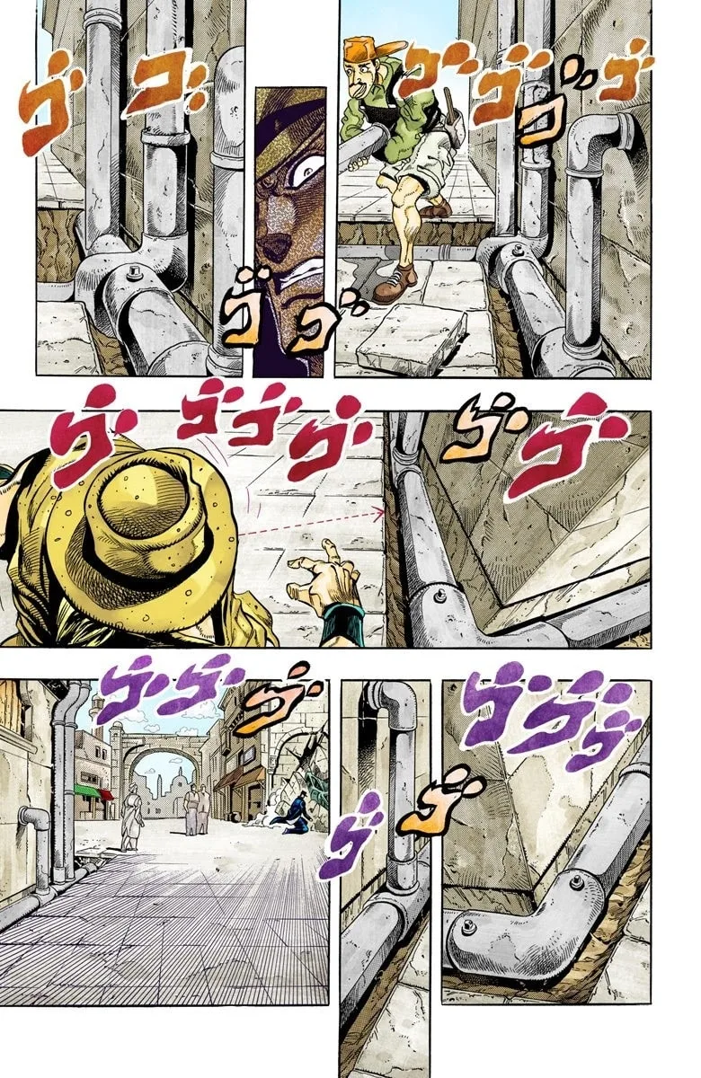 JoJo no Kimyou na Bouken Part 3: Stardust Crusaders Colored Manga — Chapter 107 — Page 9