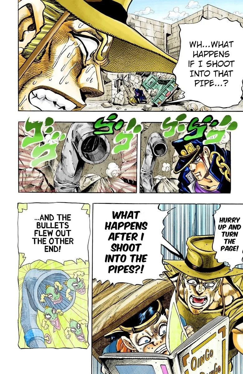 JoJo no Kimyou na Bouken Part 3: Stardust Crusaders Colored Manga — Chapter 107 — Page 10
