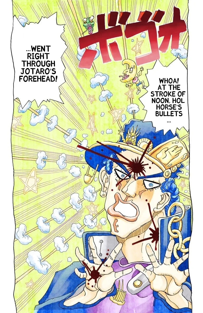 JoJo no Kimyou na Bouken Part 3: Stardust Crusaders Colored Manga — Chapter 107 — Page 11