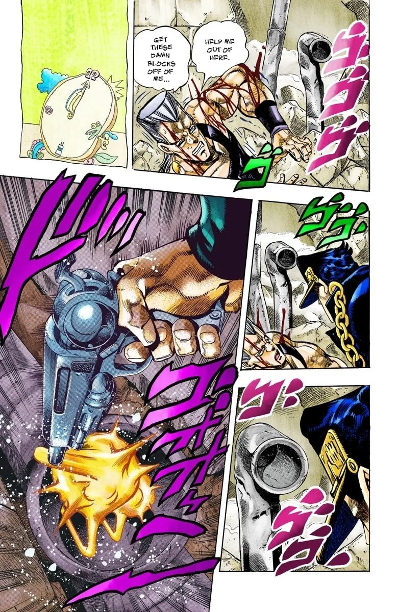 JoJo no Kimyou na Bouken Part 3: Stardust Crusaders Colored Manga — Chapter 108 — Page 3