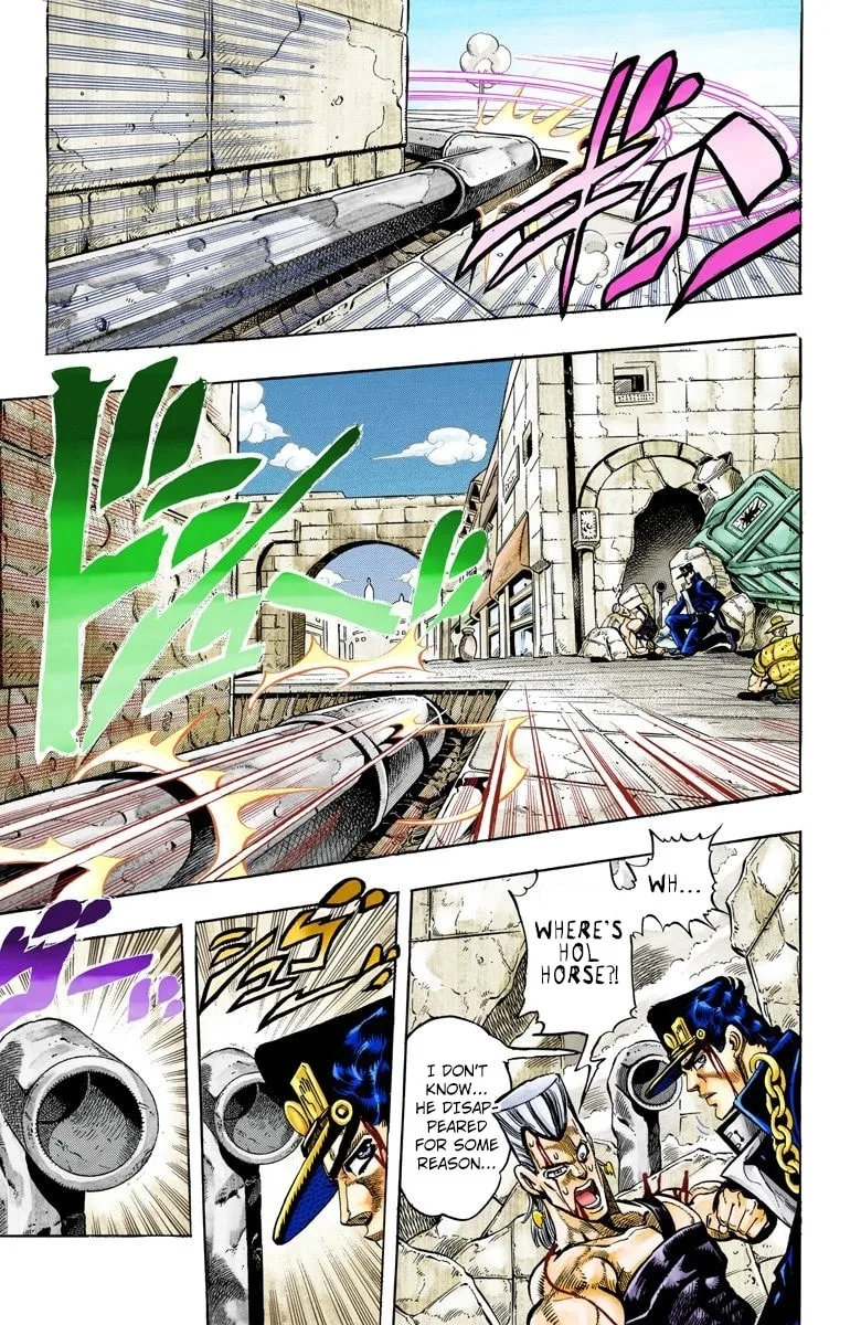 JoJo no Kimyou na Bouken Part 3: Stardust Crusaders Colored Manga — Chapter 108 — Page 5
