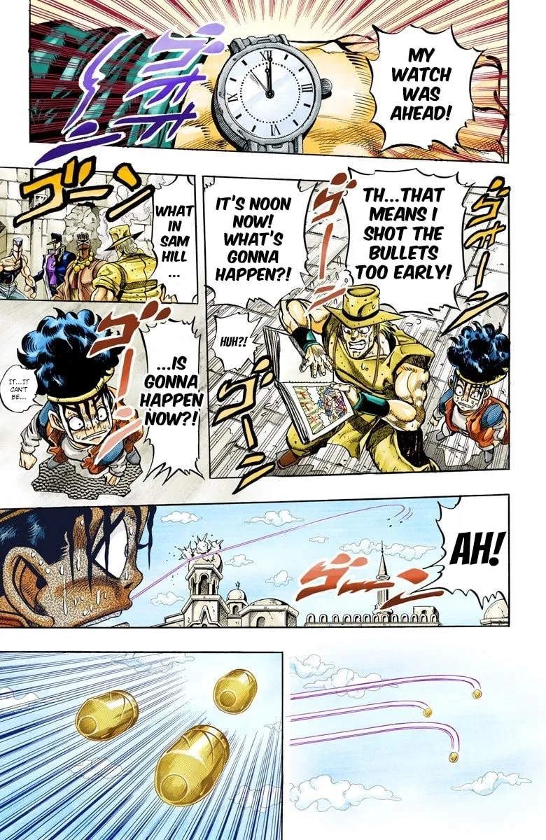 JoJo no Kimyou na Bouken Part 3: Stardust Crusaders Colored Manga — Chapter 108 — Page 7