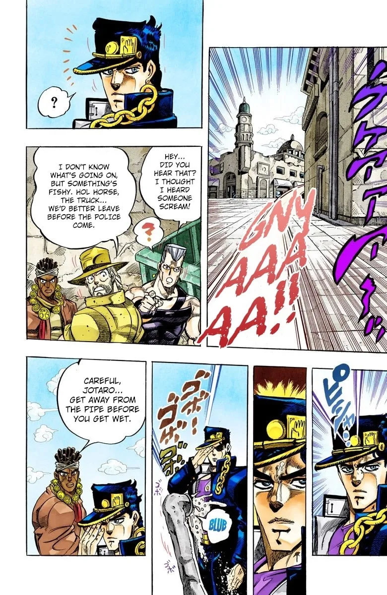 JoJo no Kimyou na Bouken Part 3: Stardust Crusaders Colored Manga — Chapter 108 — Page 10