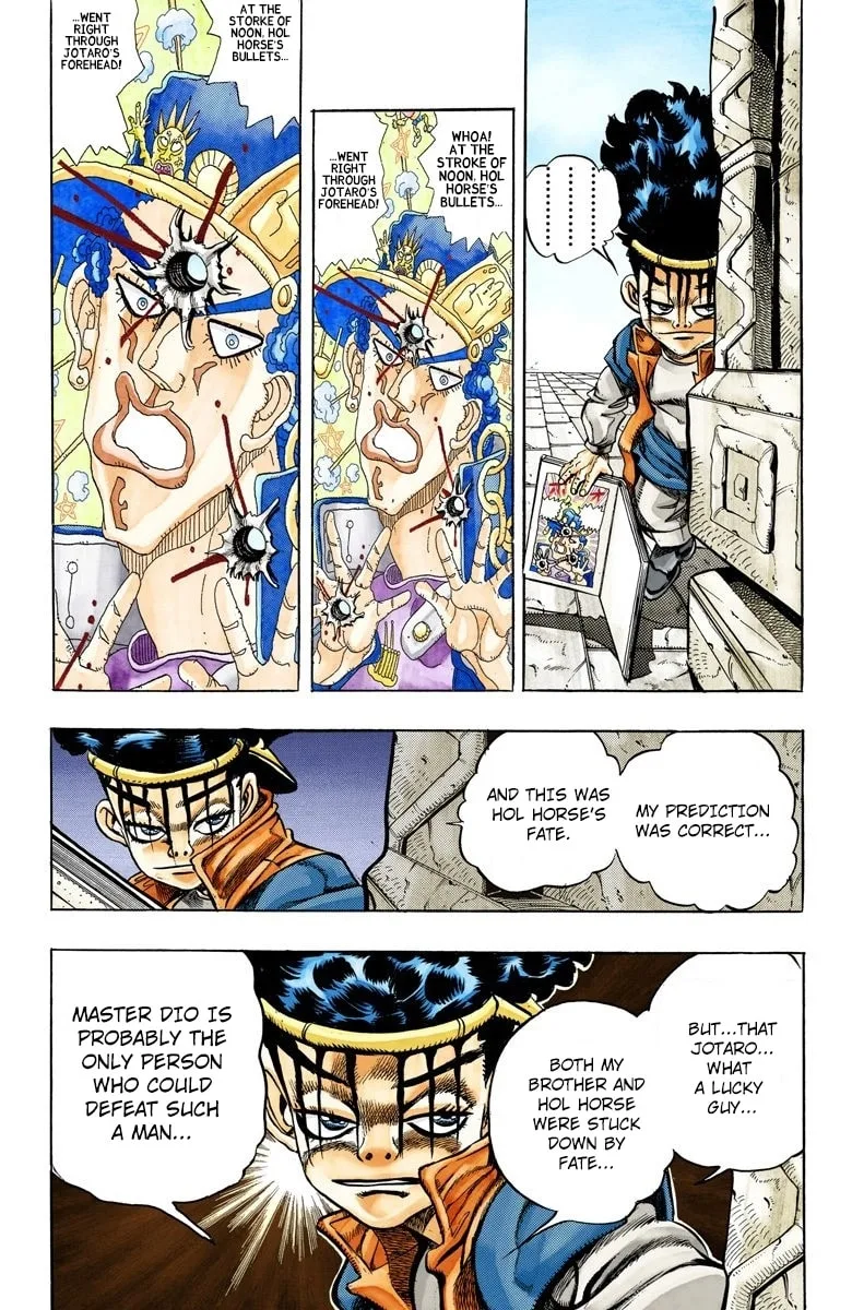 JoJo no Kimyou na Bouken Part 3: Stardust Crusaders Colored Manga — Chapter 108 — Page 12