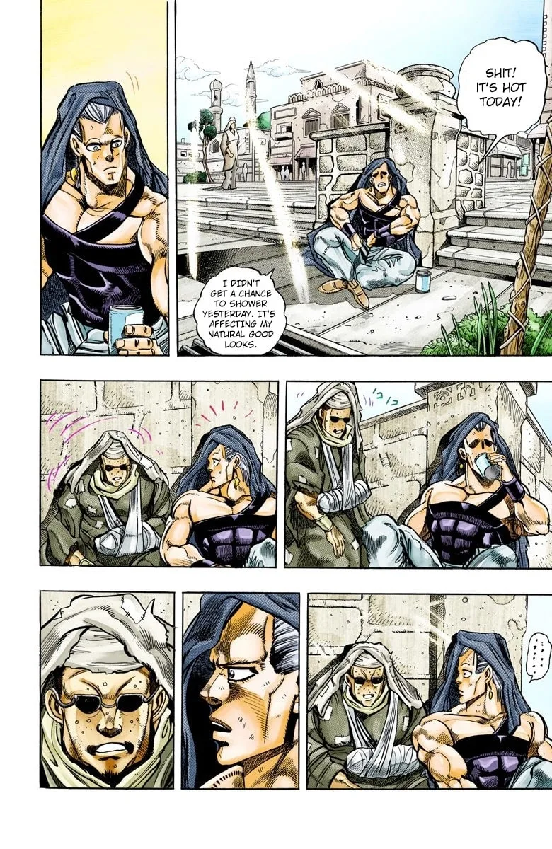 JoJo no Kimyou na Bouken Part 3: Stardust Crusaders Colored Manga — Chapter 109 — Page 2