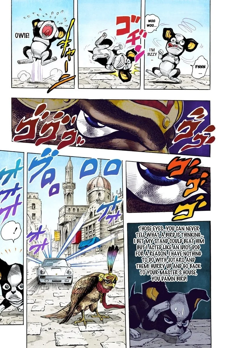 JoJo no Kimyou na Bouken Part 3: Stardust Crusaders Colored Manga — Chapter 110 — Page 6
