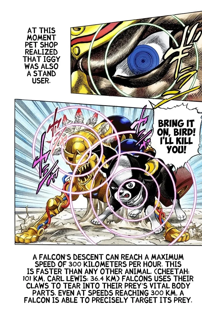 JoJo no Kimyou na Bouken Part 3: Stardust Crusaders Colored Manga — Chapter 111 — Page 4