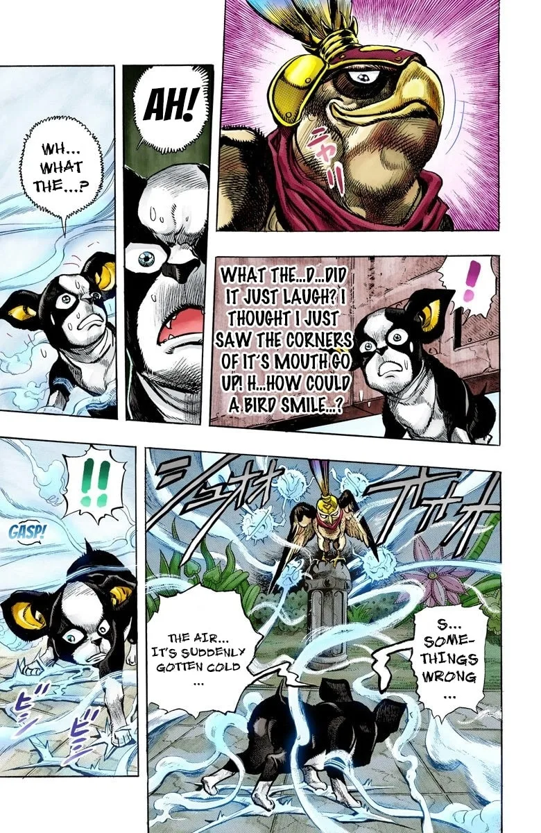 JoJo no Kimyou na Bouken Part 3: Stardust Crusaders Colored Manga — Chapter 111 — Page 5