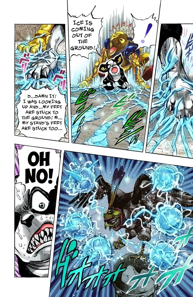 JoJo no Kimyou na Bouken Part 3: Stardust Crusaders Colored Manga — Chapter 111 — Page 6