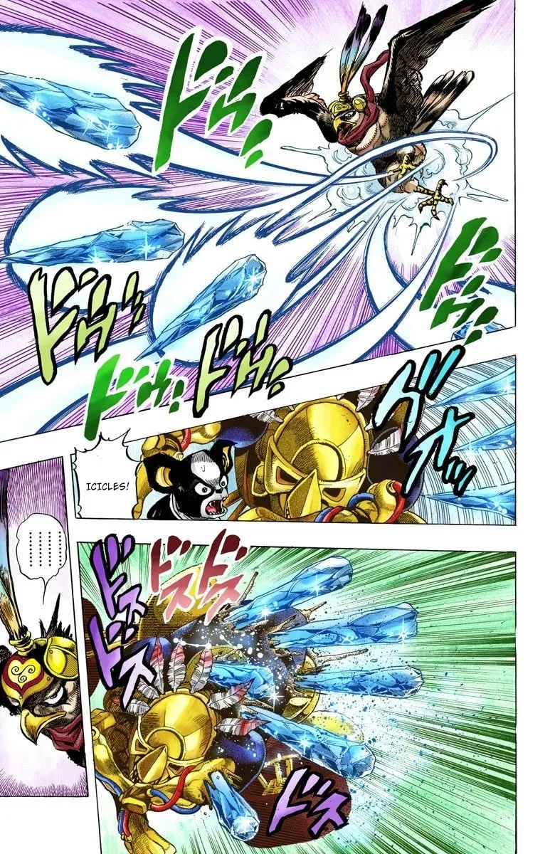 JoJo no Kimyou na Bouken Part 3: Stardust Crusaders Colored Manga — Chapter 111 — Page 7