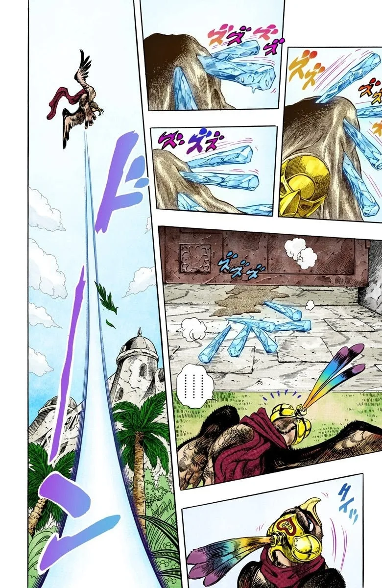 JoJo no Kimyou na Bouken Part 3: Stardust Crusaders Colored Manga — Chapter 111 — Page 8